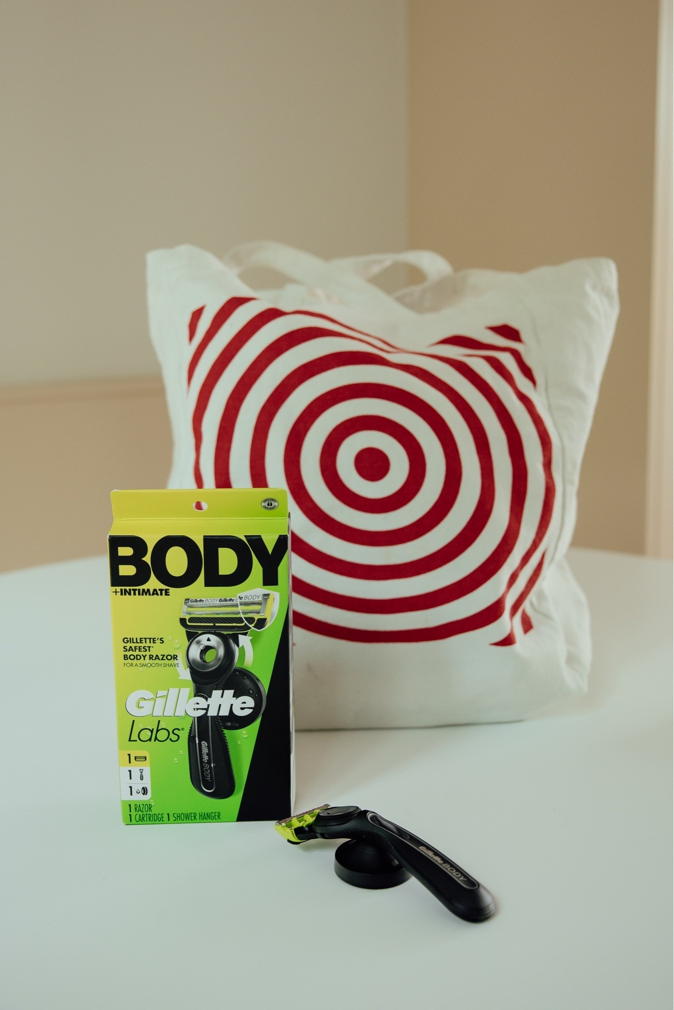 Gillettes safest body razor for less nicks & cuts #Ad #TargetPartner #Target #GilletteLabsBody #targetstyle @Target @Gillette