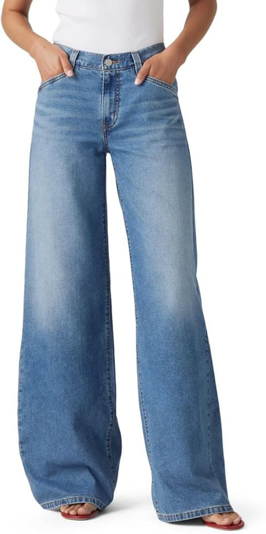 Levi's Women's 94 Baggy Wide Leg Jean (Also Available in Plus), (New) Cool Vertical | Amazon (US)