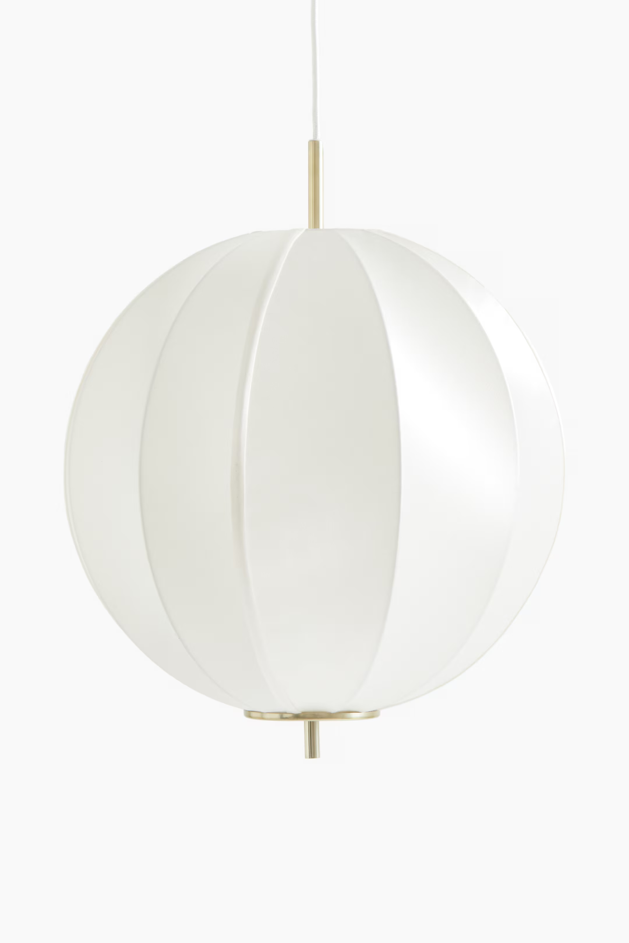 Fabric/metal pendant light | H&M (US + CA)