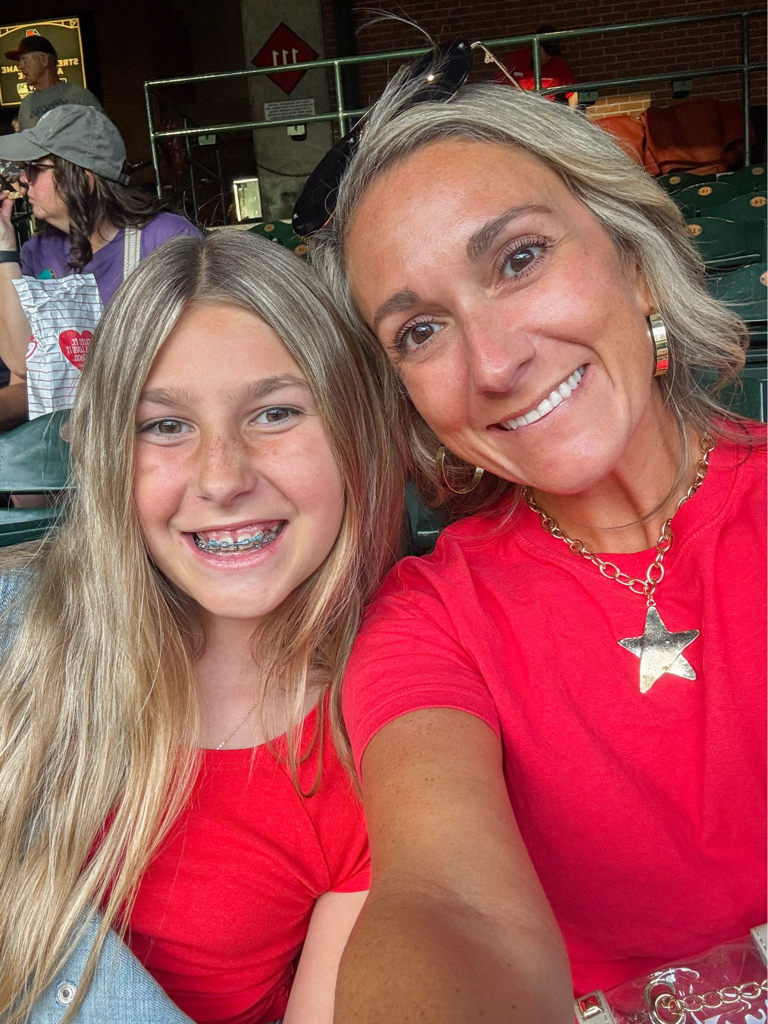 We’re feeling the red today!

#LTKOver40