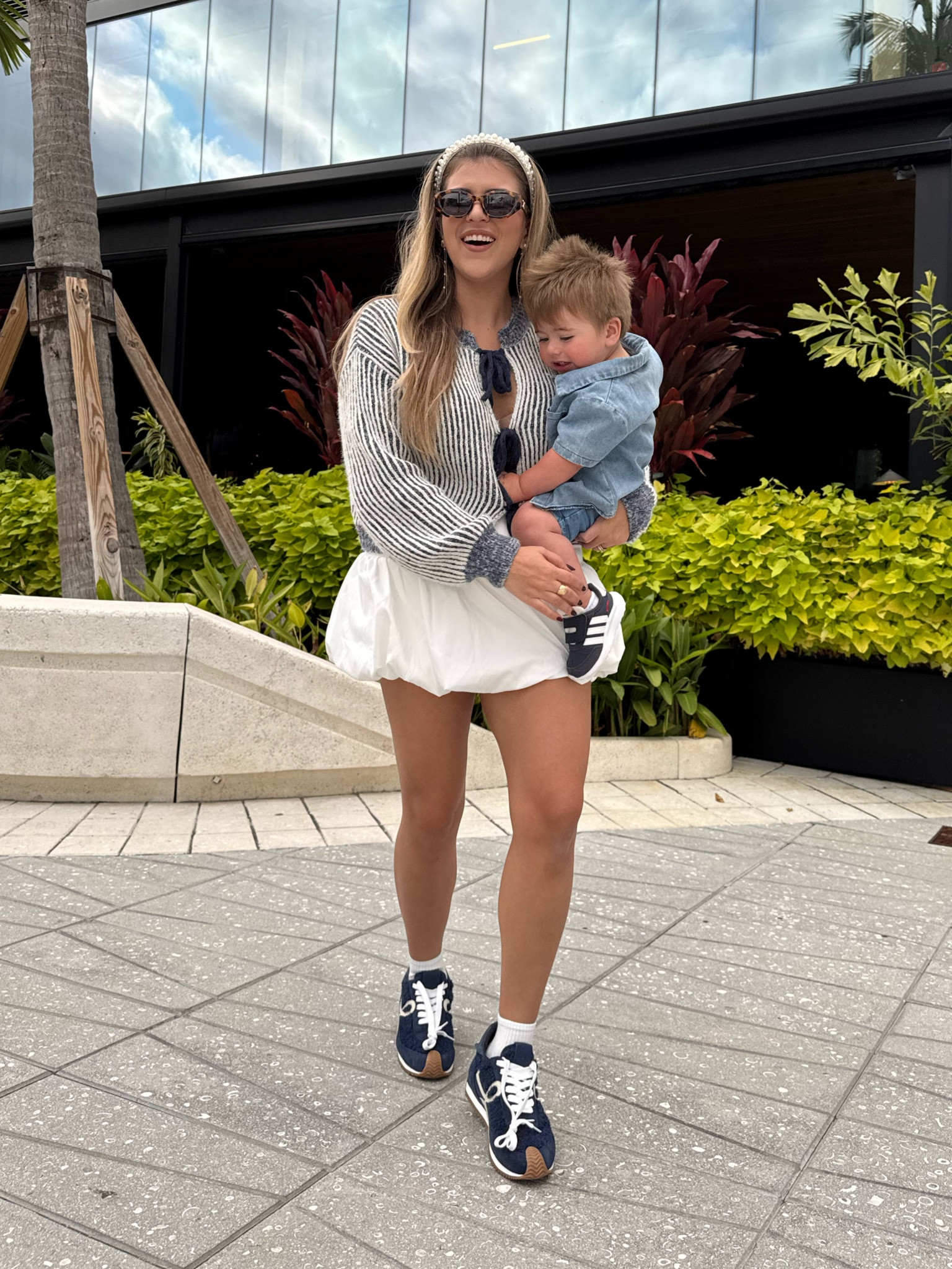 In my mom era 💙 denim touches matching with my toddler boy!! Both looking and feeling comfy and fab ✨✨

#LTKMidsize #LTKKids #LTKFamily