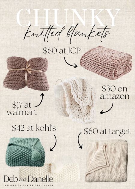Chunky knitted blankets 😍

#LTKunder100 #LTKstyletip #LTKhome