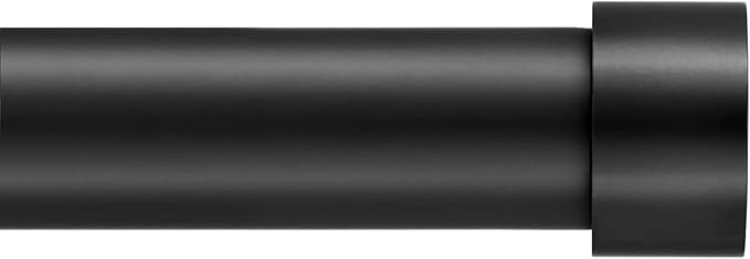 FELIDESIGN Black Curtain Rods, Curtain Rods for Windows 66 to 120, 1 Inch Curtain Rod, Outdoor Cu... | Amazon (US)