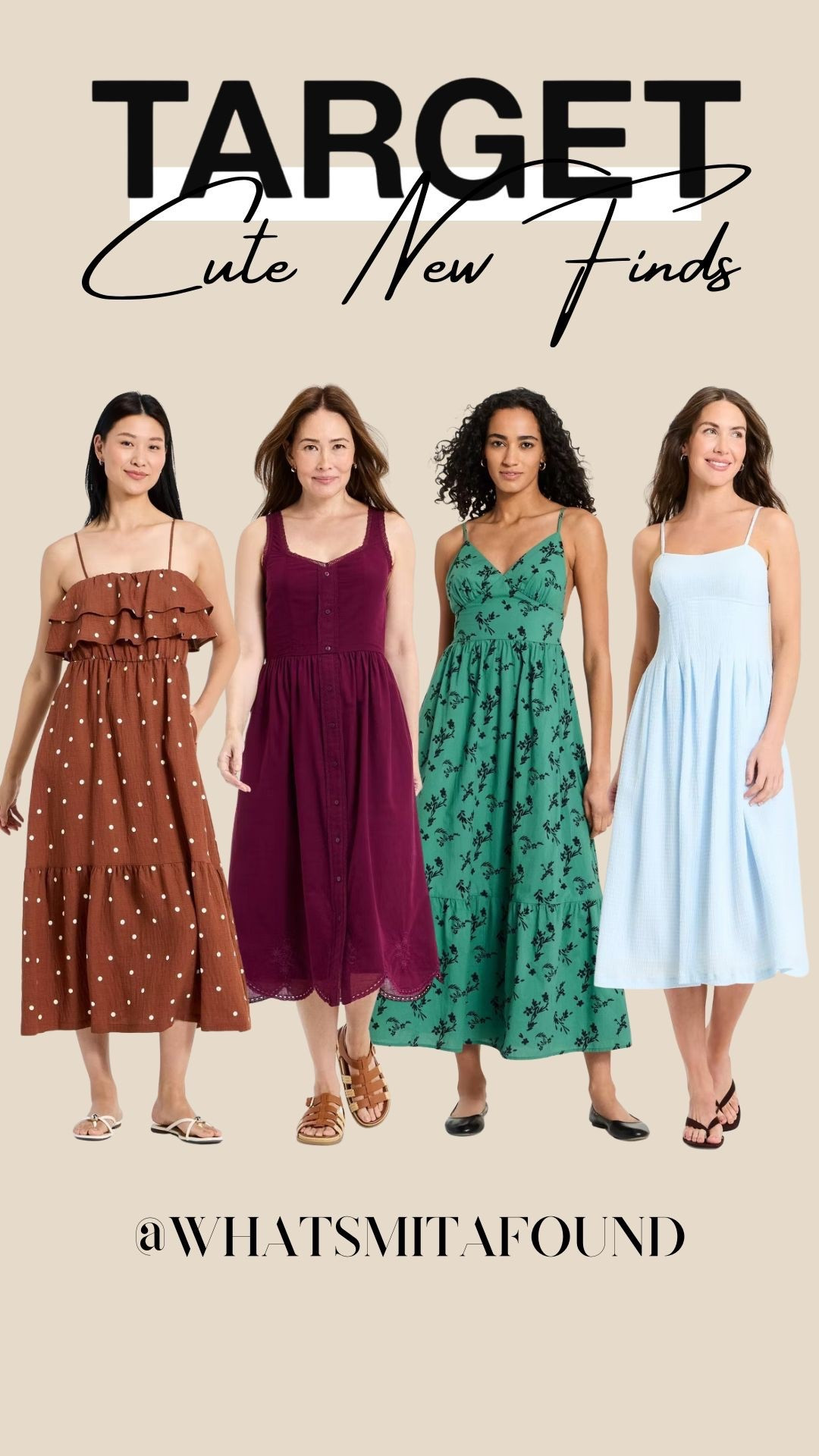 The cutest Spring dresses from Target! 

#LTKSeasonal #LTKootd