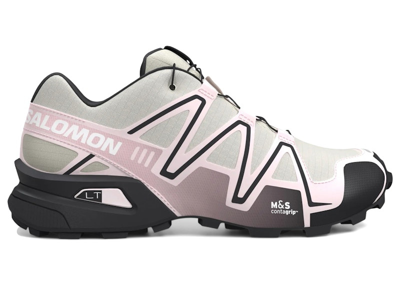 Men's Salomon Speedcross 3 Sneakers in Vanilla Ice/Icy Pink/Black | StockX