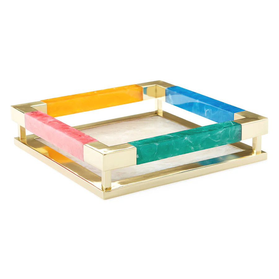 Mustique Square Tray | Jonathan Adler US
