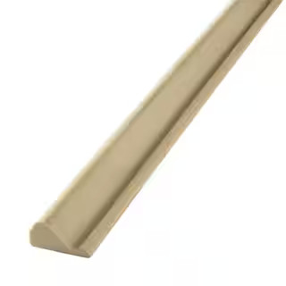 Flex Trim HD 163 11/16 in. x 1-3/8 in. x 144 in. Polyurethane Flexible Base Cap Moulding 90158 - ... | The Home Depot