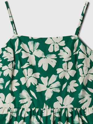 Print Tiered Maxi Dress | Gap Factory