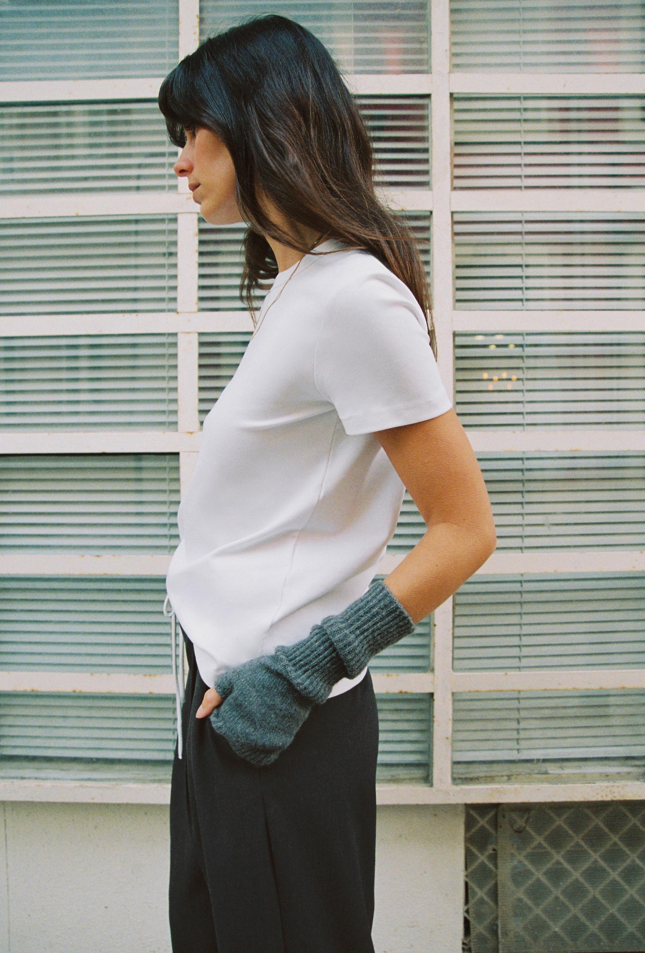 SHORT SLEEVE INTERLOCK T-SHIRT | Zara US