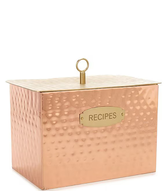 Southern LivingCopper Recipe Box | Dillard's