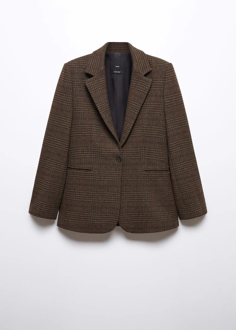Search: check blazer (4) | Mango United Kingdom | MANGO (UK)