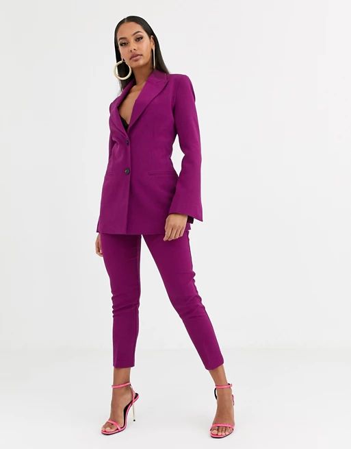ASOS DESIGN pop suit blazer in purple | ASOS US