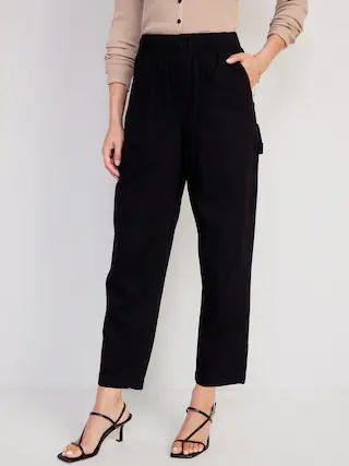 High-Waisted Pulla Utility Pants | Old Navy (US)