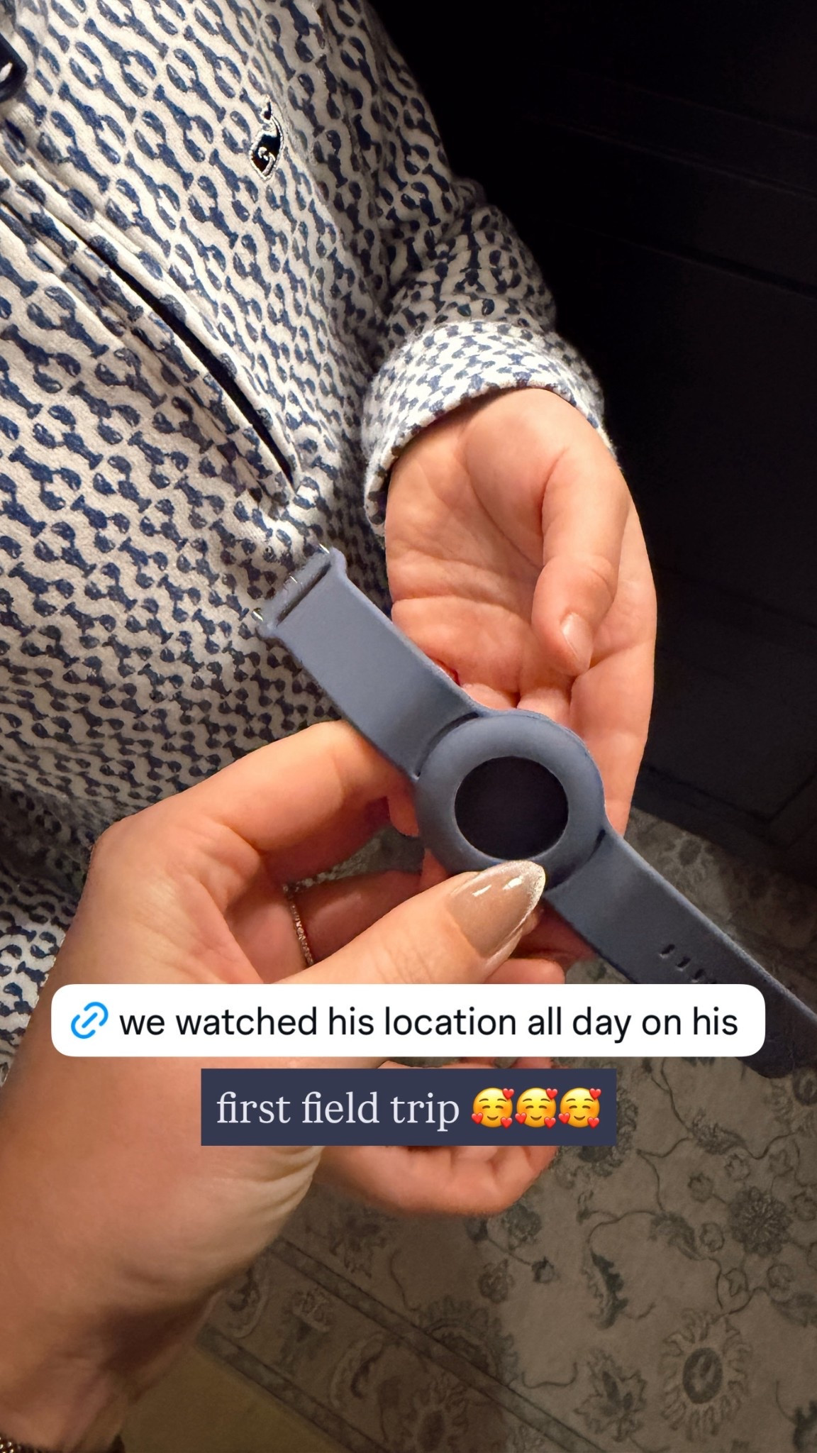 Air tag watch bracelet for kids. Piece of mind 10/10!! He liked wearing it all day! Kid essentials // parent essentials // air tag for kids 

#LTKKids #LTKmomlife #LTKTravel