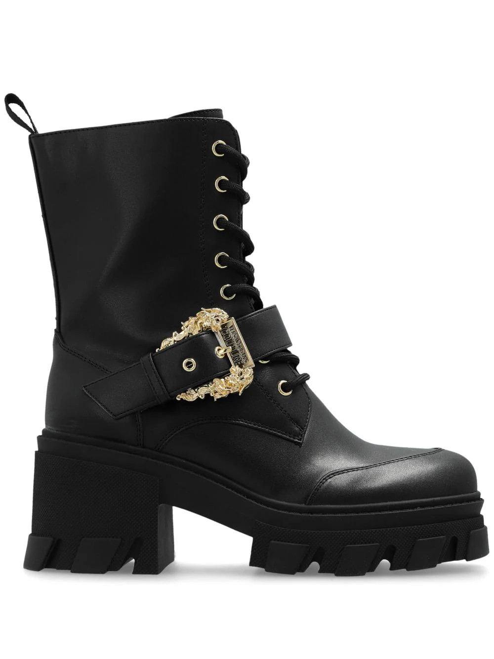 Versace Jeans Couture 90mm Sophie boots - Black | Farfetch Global