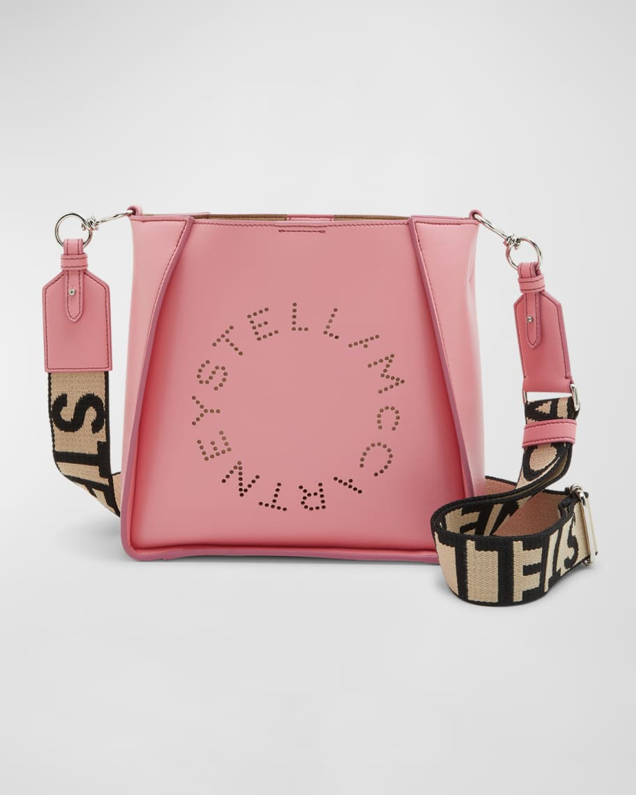 Stella McCartney Perforated Logo Alter Napa Crossbody Bag | Neiman Marcus