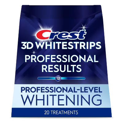 Crest 3D Whitestrips Professional White Teeth Whitening Kit - 20 Treatments | Target