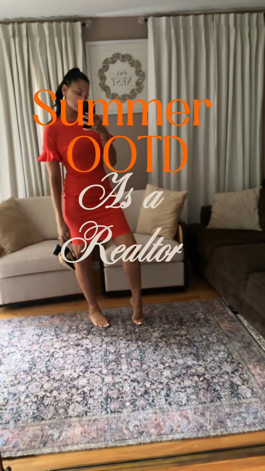What to wear as a Realtor or for your corporate job 9-5?

Don’t overthink it. A dress always comes across as more intentional. 

It solves the problem of time and decision fatigue.

Which tops and bottoms to pair with what tops? That can be fun but also decision fatigue is real. 

Dresses are good for saving money if you’re building a new professional wardrobe because you only need to buy one piece versus a top and bottom. 

Let me know if you’re interested in where I picked up this dress and how I score incredible deals on dresses like this 👗. 

My signature is an all black outfit and cute blazer thrown over my shoulders with slingbacks, sunnies, and a cute bag. 

#realtorootd #workootd

#LTKTall #LTKootd
