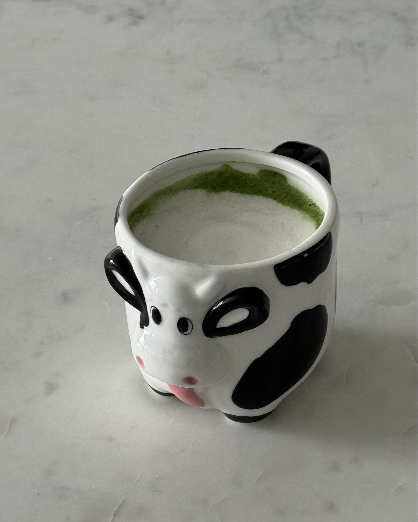 needed a cute cow mug for summer 🫶🏼🐄🖤🐮