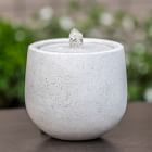 Geo Indoor/Outdoor Fountain - Round | West Elm (US)