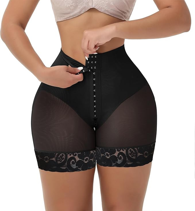SHAPSHE Pantalones cortos moldeadores con control de abdomen, bragas de levantamiento de glúteos... | Amazon (US)