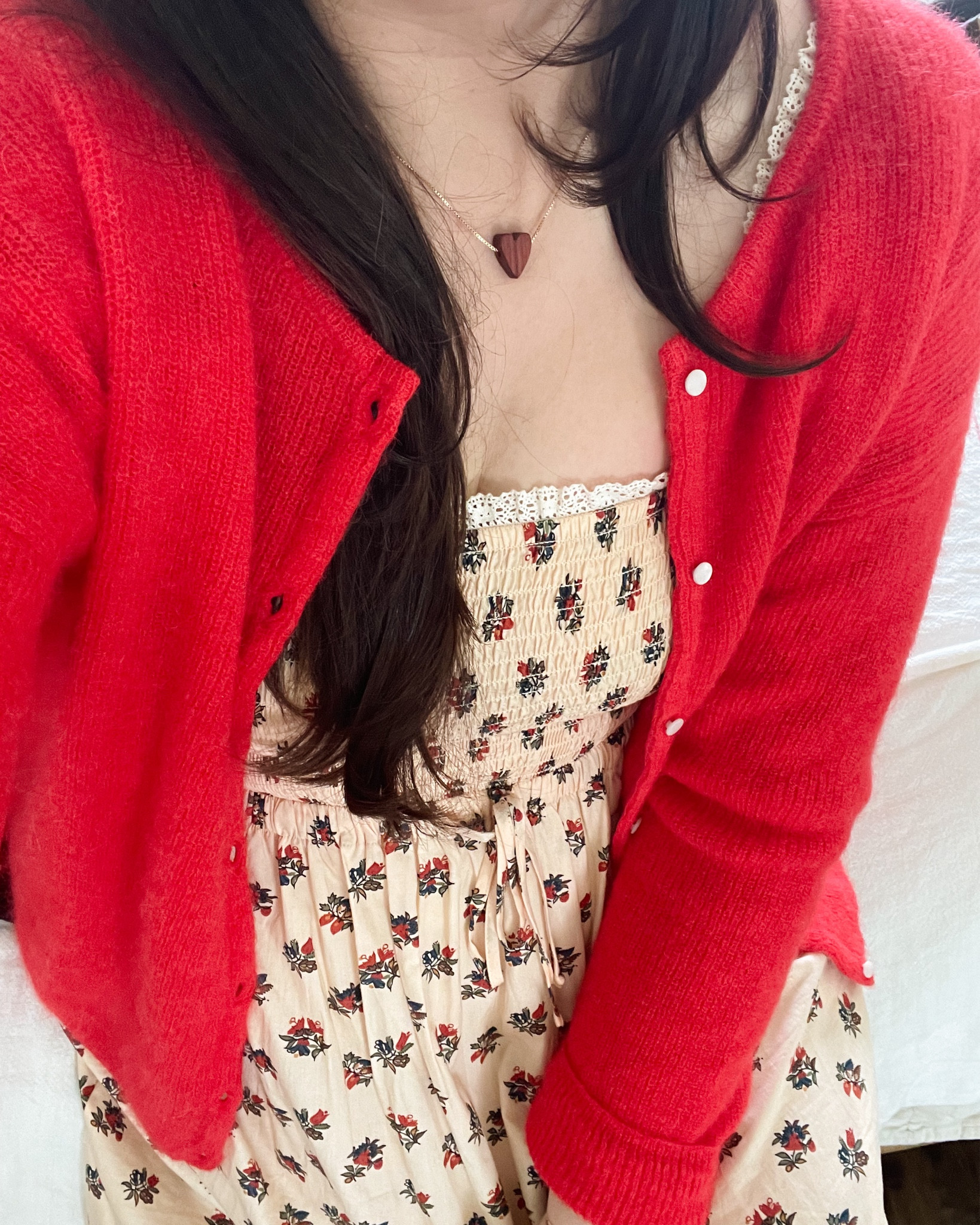 This red sweater came in handy for this day of June gloom and the bag that carries your sweater once the sun decides to come out.

#LTKParties #LTKSeasonal #LTKStyleTip