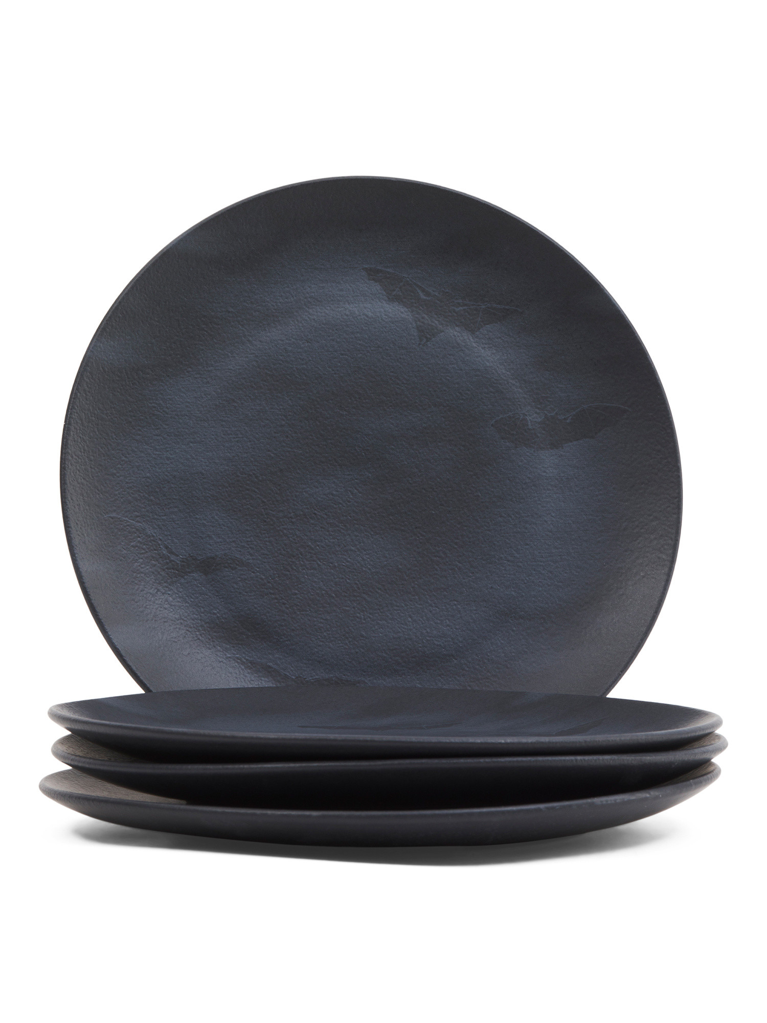 Made In Brazil 4pk 10.5in Bat Dinner Plates | Halloween | Marshalls | Marshalls