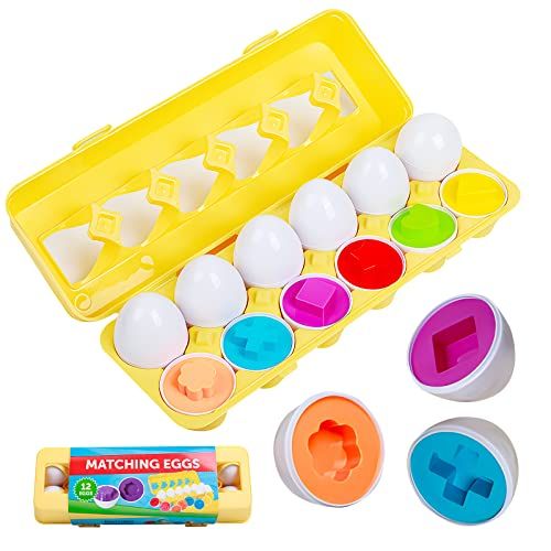 hamerry easter basket stuffers for toddler,Montessori Color and Shape Recognition Sorting Matchin... | Amazon (US)