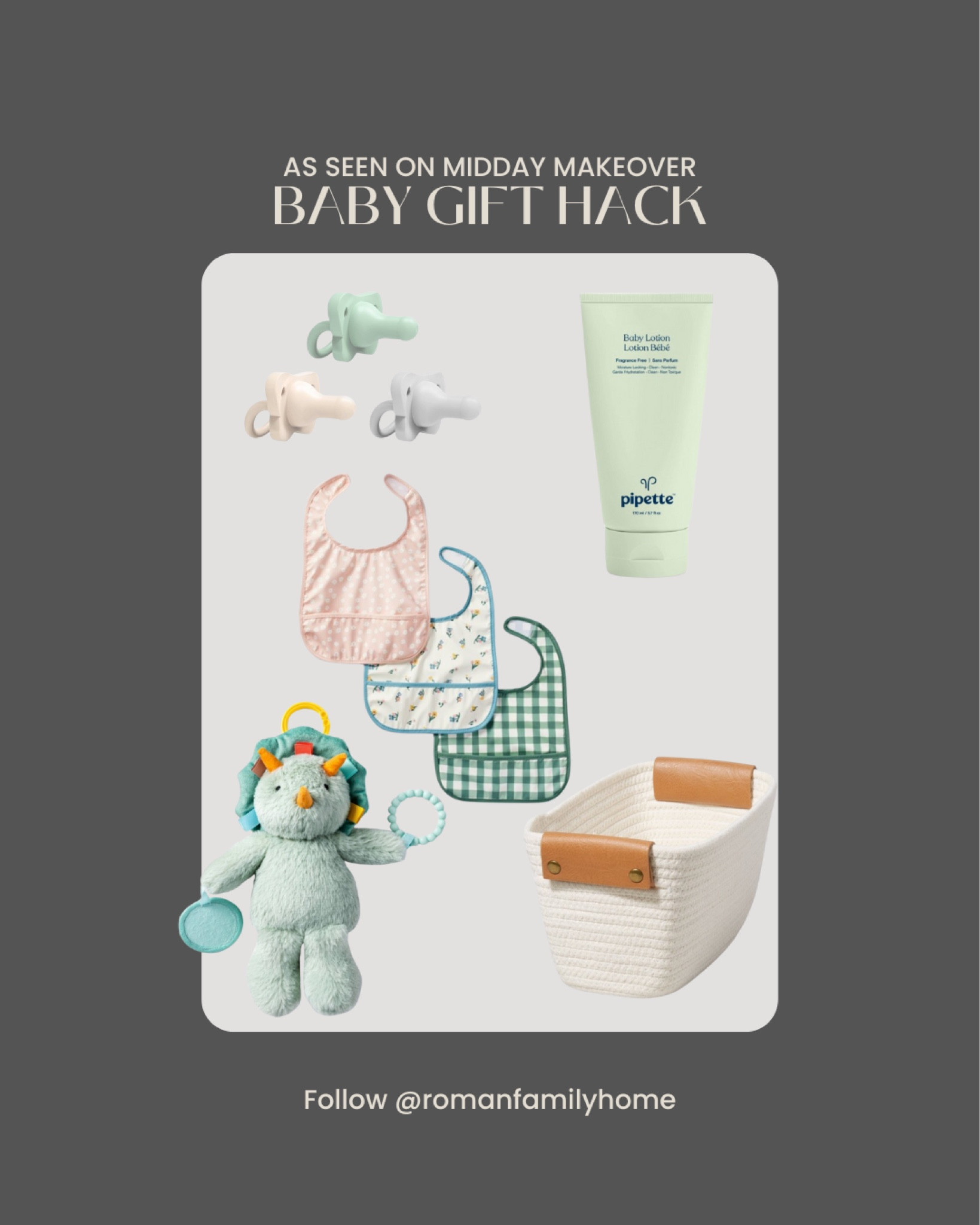 Shop my baby gift hack! Package all those baby items in a reusable bin!  Always grab a neutral bin so the receiver is more likely to use it

#LTKHome #LTKBaby #LTKBump