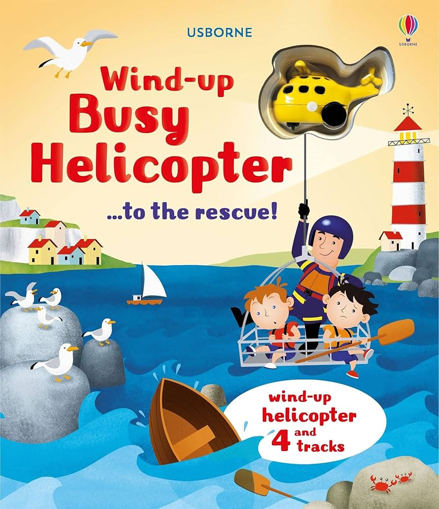 Wind-Up Busy Helicopter... to the Rescue (Wind Up Books) | Amazon (US)