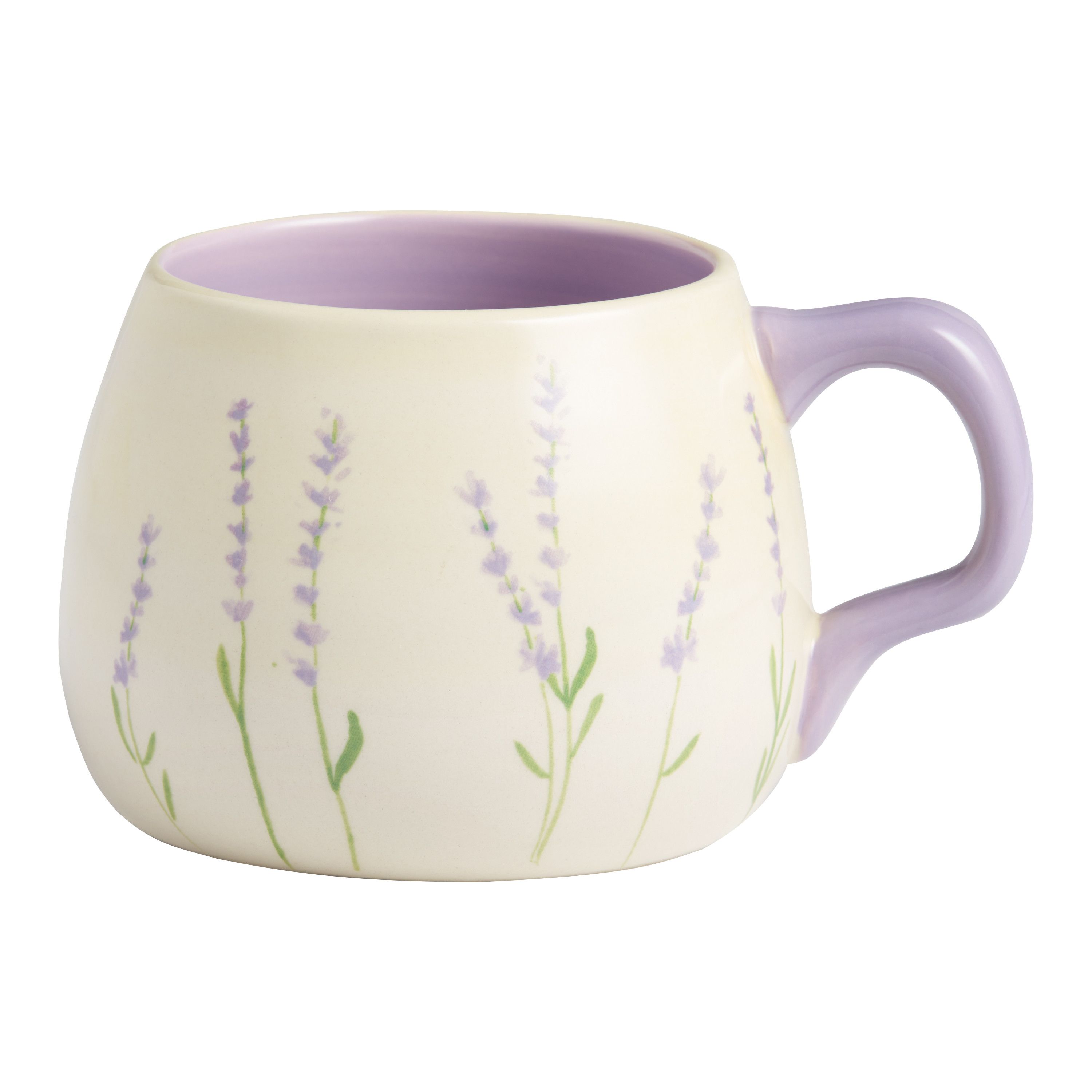 Pastel Floral Hand Painted Ceramic Mug | World Market
