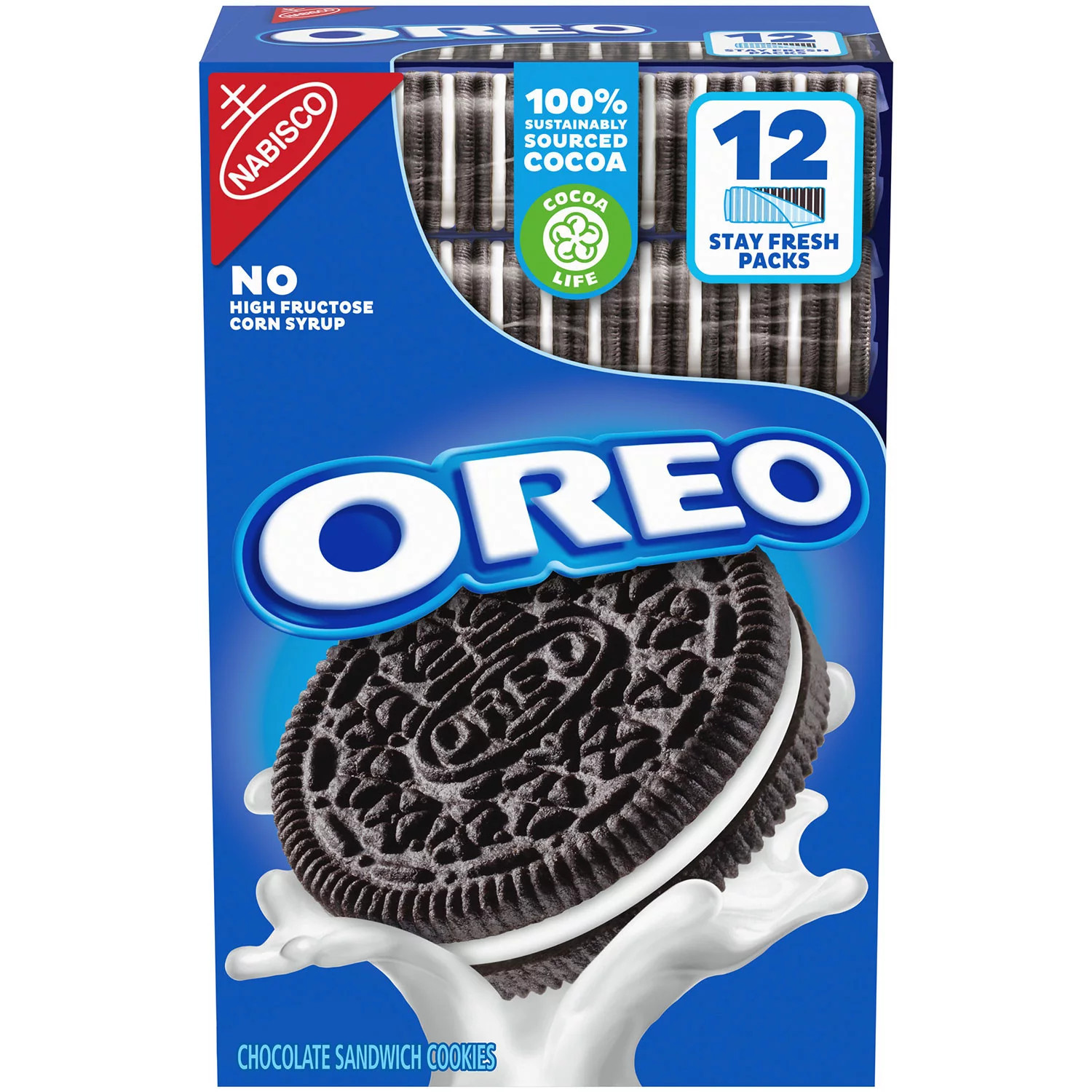 OREO Chocolate Sandwich Cookies, 5.23 oz., 12 pk. | Sam's Club
