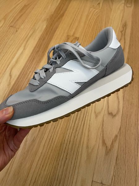 New Balance 237 sneaker back in stock! Love this cool gray that will go with everything! 
#ltkfit 

#LTKunder100 #LTKFind #LTKshoecrush