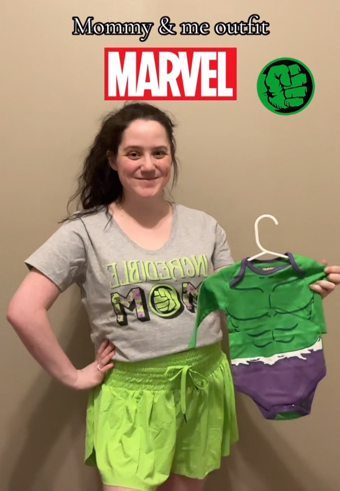Mommy and me outfit Marvel the Incredible Hulk 💚💜

#LTKkids #LTKbaby #LTKfamily