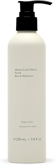 Maison Louis Marie - No.04 Bois de Balincourt Natural Body + Hand Lotion | Luxury Clean Beauty + ... | Amazon (US)