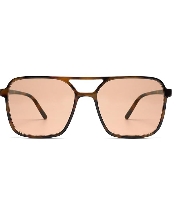 SOJOS Trendy Vintage Aviator Square Sunglasses For Womens Mens Retro 70s UV400 Women Sun Glasses ... | Amazon (US)