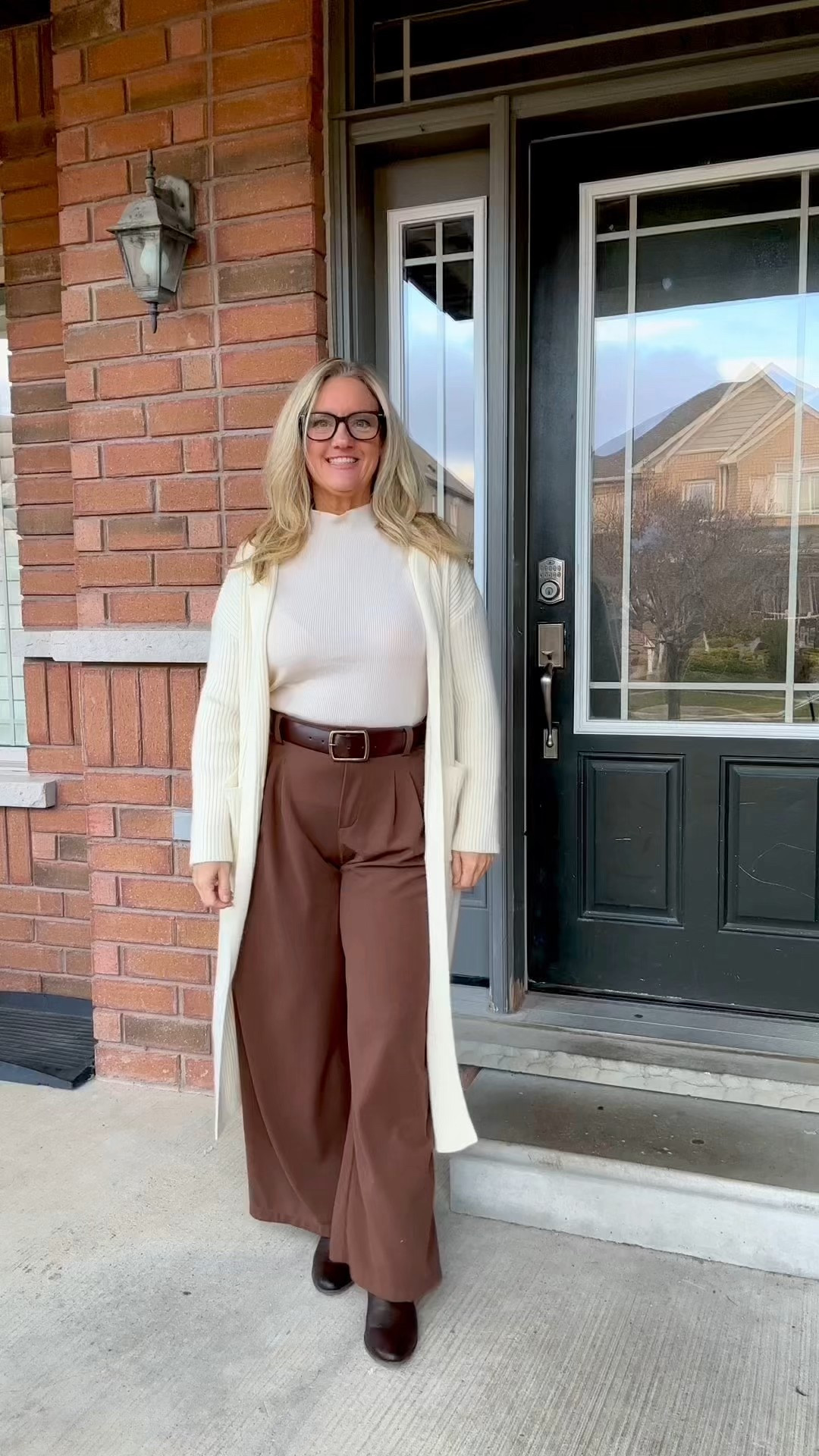 Casual comfy outfit from Halara. Love the long sweater and dress pants from Halara. #dresspants #workpants #halara

#LTKActive #LTKMidsize