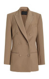 Click for more info about The Clara Wool-Blend Blazer Jacket