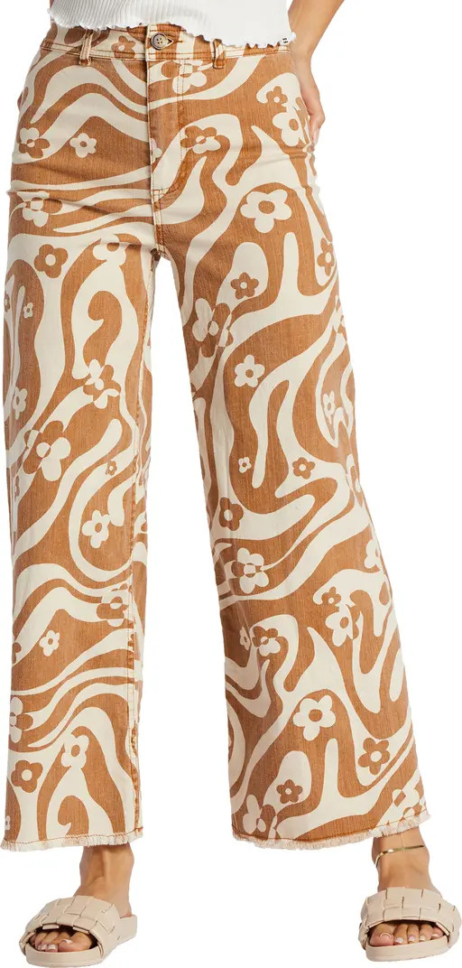 Billabong Free Fall High Waist Wide Leg Pants | Nordstrom | Nordstrom
