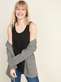 Luxe Scoop-Neck Tank for Women | Old Navy (US)