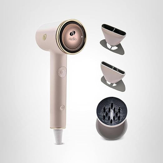 T3 Aire IQ Hair Dryer Kit with Quick Dry Concentrator, Style Concentrator, Diffuser & Dryer Stand... | Amazon (US)