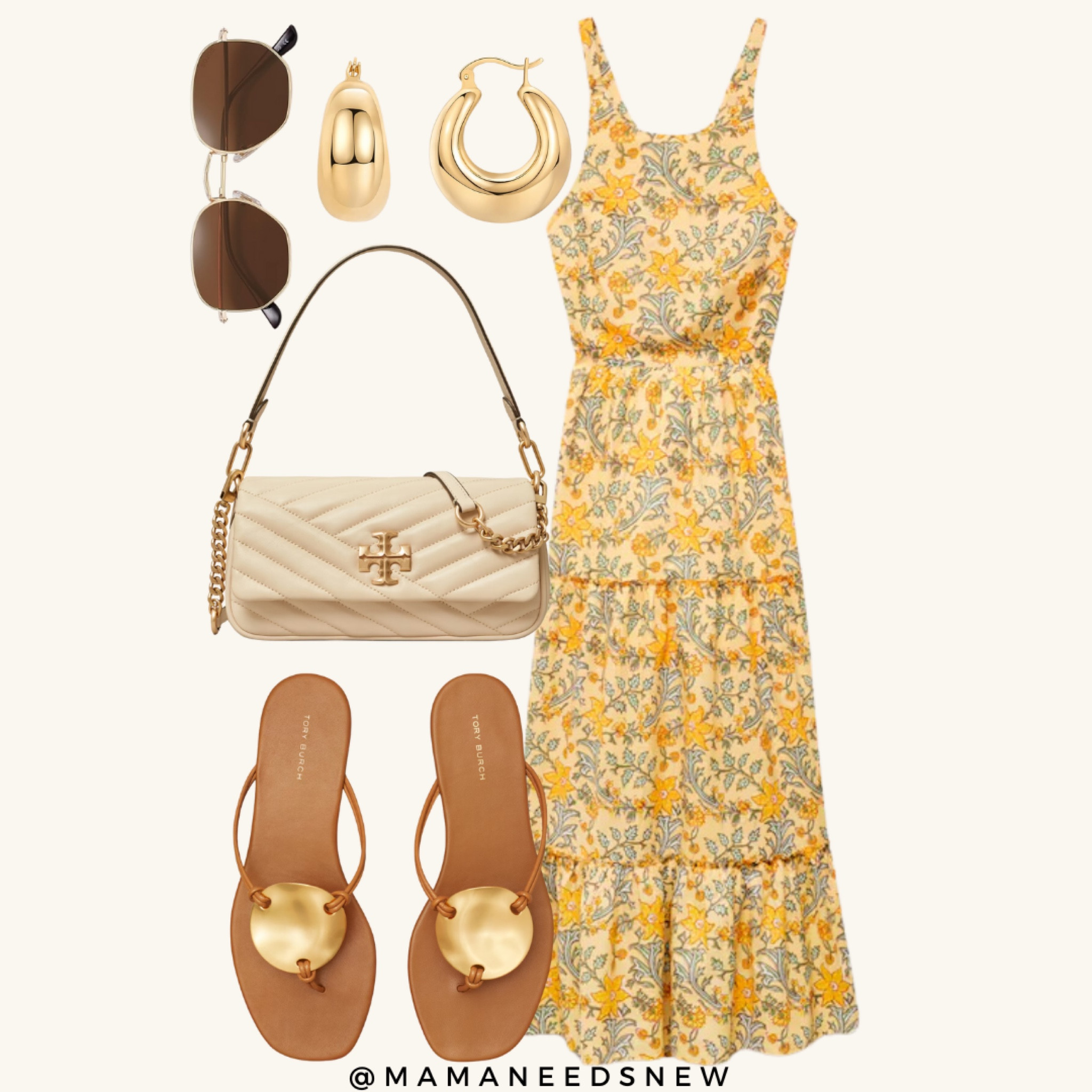 A daytime summer look featuring a floral yellow maxi dress with open back detail 💛🌼 would wear to brunch with friends

#LTKSaleAlert #LTKSummerSales #LTKSeasonal