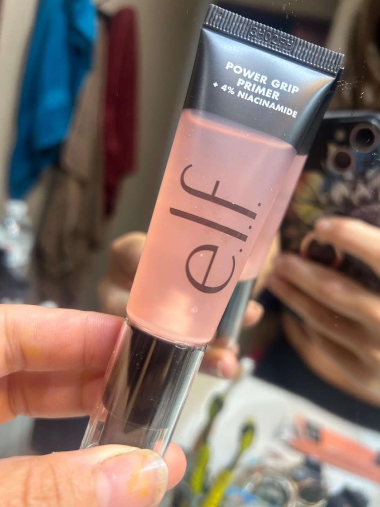 e.l.f. Power Grip Primer + 4% Niacinamide, Gel-Based & Hydrating Face Primer, Evens Skin & Bright... | Amazon (US)