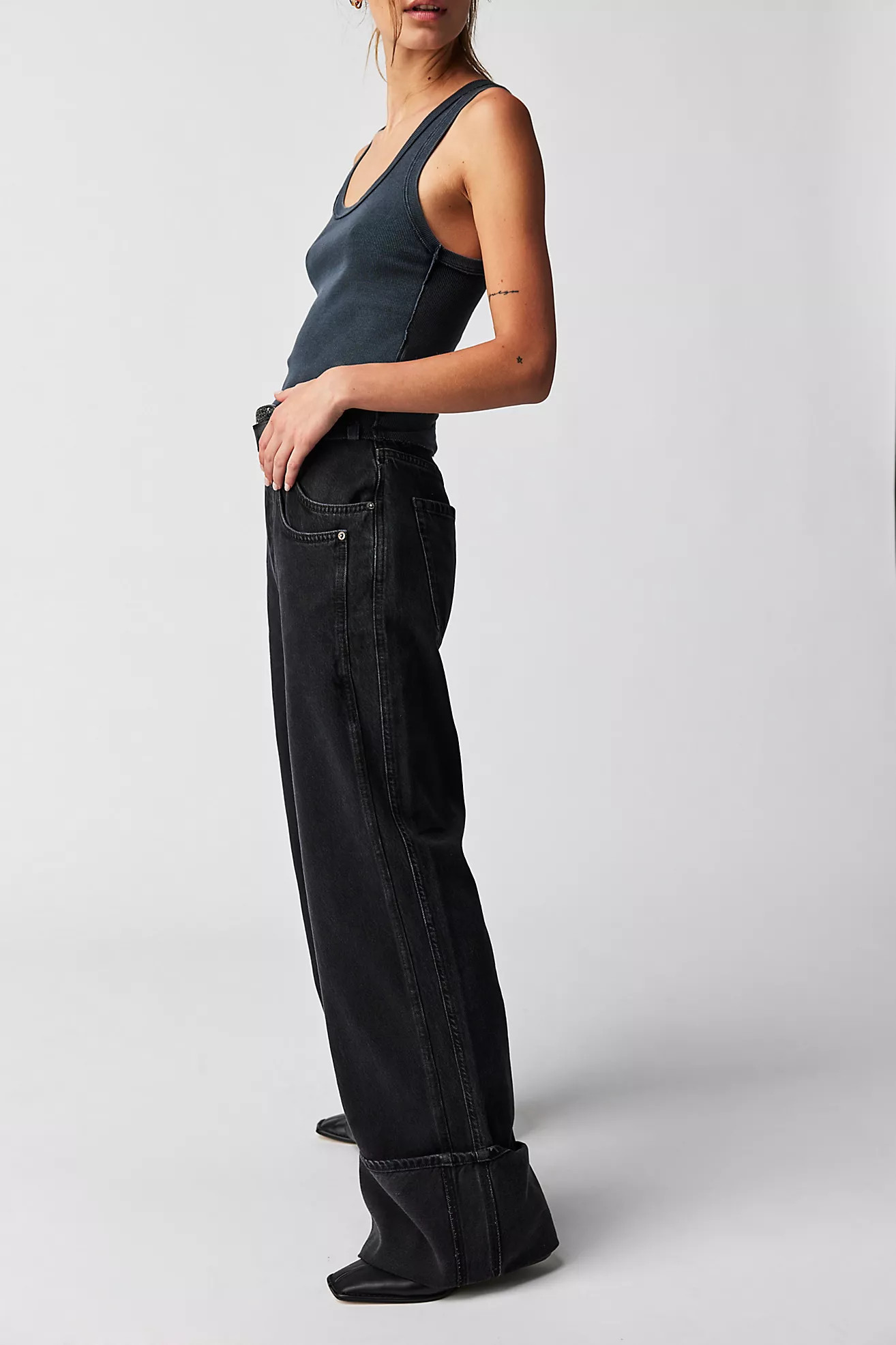We The Free Final Countdown Cuffed Low-Rise Jeans | Free People (Global - UK&FR Excluded)