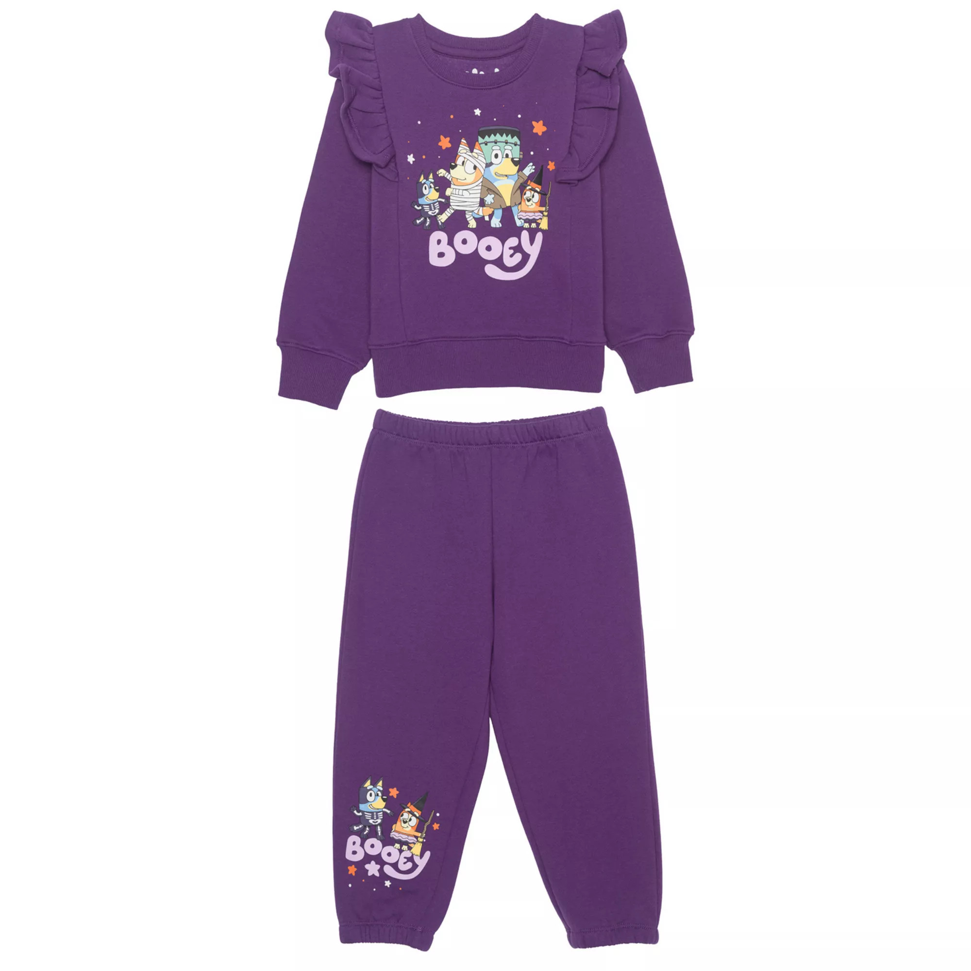 Baby & Toddler Girl Bluey Halloween Fleece 2-Piece Sweatshirt & Joggers Set | Kohl's