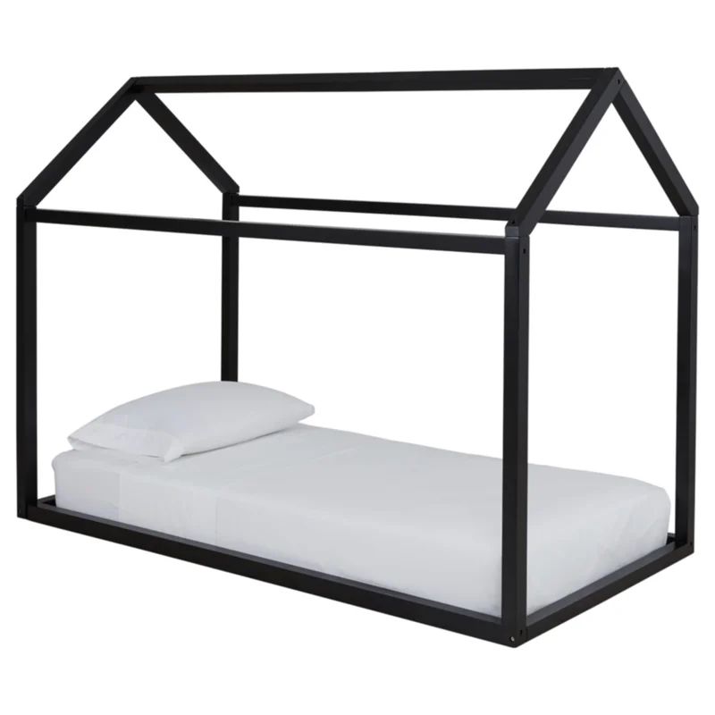 Eivor Twin Canopy Bed by Isabelle & Max™ | Wayfair North America