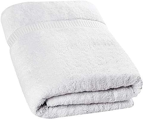Utopia Towels Extra Large Bath Towel (35 x 70 Inches) - Luxury Bath Sheet, White | Amazon (US)
