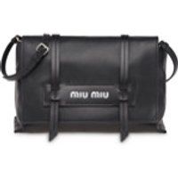 Miu Miu Grace Lux shoulder bag - Black | Farfetch EU