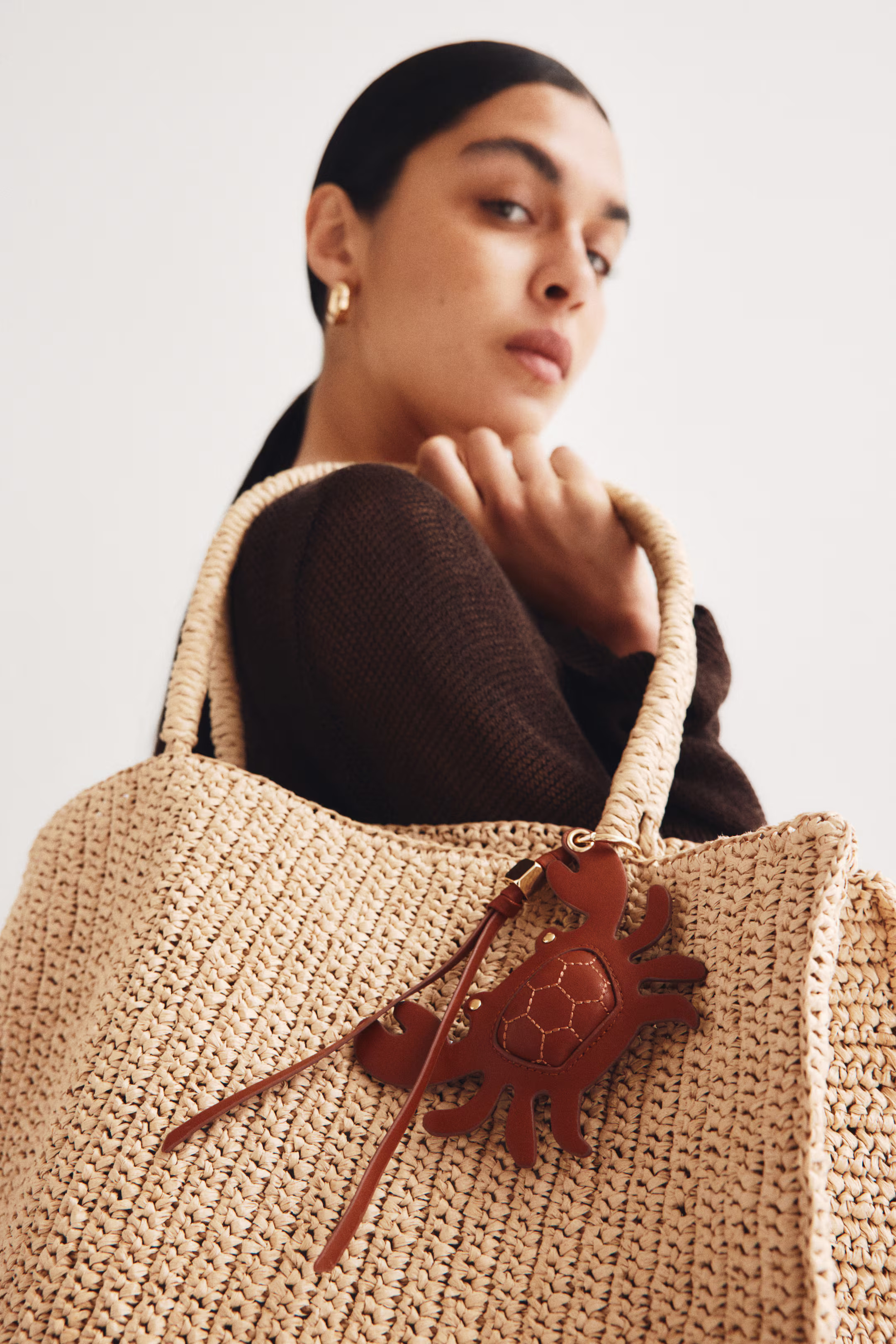 Crab Bag Charm - Brown - Ladies | H&M US | H&M (US + CA)