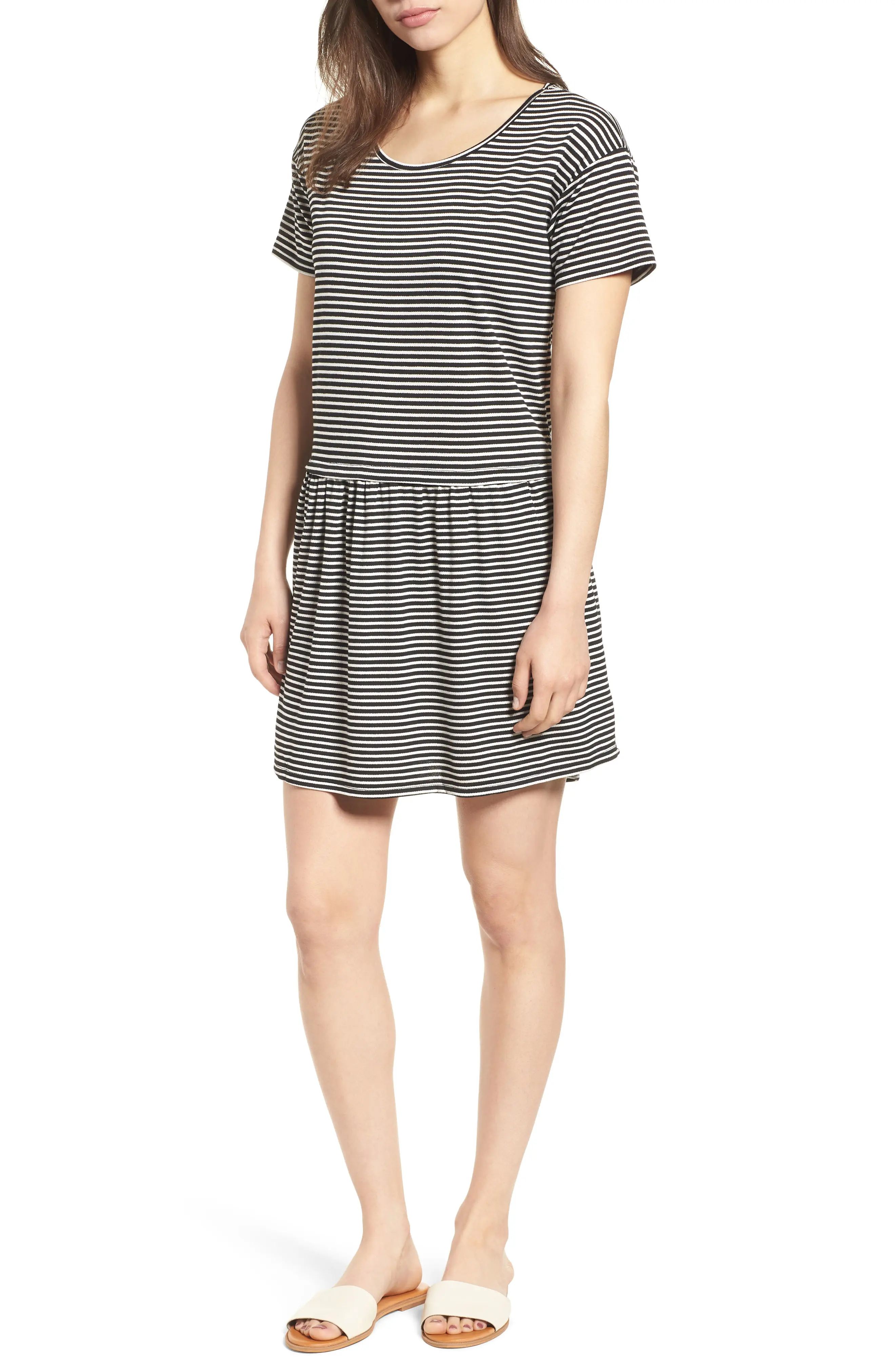 Bobeau Knit Tee Dress (Regular & Petite) | Nordstrom